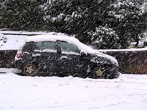 Schnee in Trippstadt (1)